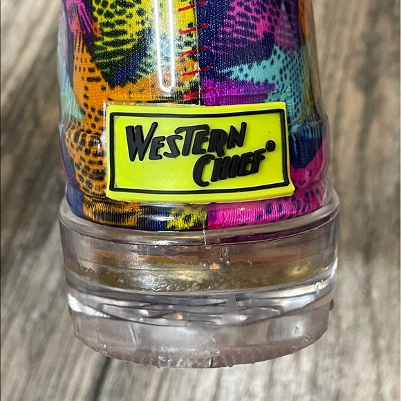 WESTERN CHIEF SCRIBBLE STARS Rain Boots 10 - Picture 9 of 11